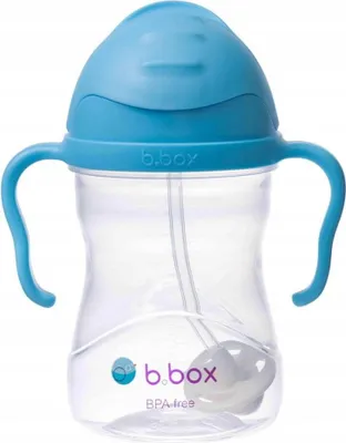 Obrázek produktu pro b.box Hrneček s brčkem Borůvky 240ml