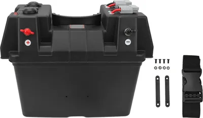 Produktbild von Smart Battery Box Power Center mit schnellem Anschluss Dual USB Voltmeter Multifunktional tragbar für RV SUV ATV