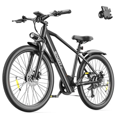 Produktbild von T8 E-Mountainbike,250W,25km/h,48V 10Ah,26 Zoll rutschfeste Luftreifen,120kg,40 km Reichweite