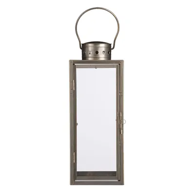 Obrázok produktu pre Sľudové dekorácie Arzilla Lantern - D14 x Š13 x V35 cm - zlatá