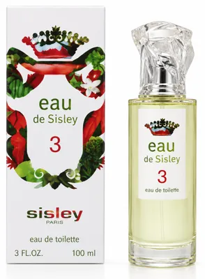 Obrázek produktu pro Sisley Eau de 3, Ženy, 100 ml, Sprej, Obrázek vytvořený pomocí AI