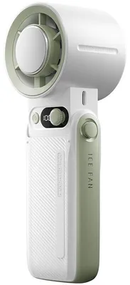 Produktbild von 3-in-1-Tragbarer Ventilator, der als Handventilator verwendet werden kann, mit einem 8000-mAh-Akku und einer Betriebsdauer von 3–20 Stunden