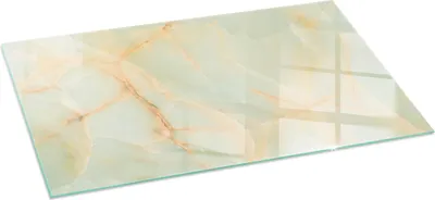 Zdjęcie produktu dla Szklana płyta podłogowa 120x60 cm - Szklana płyta kominkowa - Szklana płyta kominkowa - Szkło ochronne - Płyta chroniąca przed iskrami - Szklana płyta podłogowa ognioodporna - Płyta chroniąca przed ciepłem - Ochrona podłogi wykonana ze szkła - Abstrakcyjny wzór marmuru