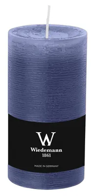 Produktbild von Stumpenkerze - 130 x 68 mm dunkelblau.