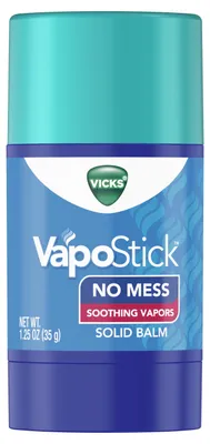 Produktbild von Kindersalbe, Vicks, VapoStick, unterstützende Wirkung gegen Erkältungs- und Hustensymptome, Stick, 35gr