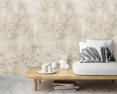 Produktbild von NEWROOM Tapete Grau Vliestapete Beton - Wandbild Industrial Beige  Zement Stein Tapete Bauhaus Betontapete