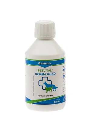Produktbild von 250 ml Canina Petvital Derm-Liquid Hund & Katze