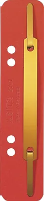 Immagine prodotto di LEITZ 3701-00-25 3701 Strisce di pinzatura a clip, corte, cartone Pendarec, rosso, 25 pezzi
