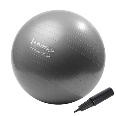 Produktbild von HMS Fitness YB02, Grau, Volle Größe, 100 kg, PVC, 75 cm