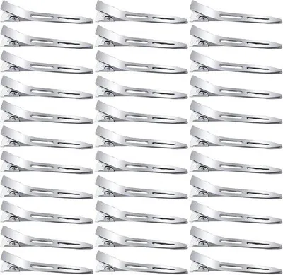 Produktbild von Krokodillenhaarspelden, 60er Set, 5,6 cm, Damen- und Mädchenhaarspangen