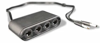 Image de Steelplay JVASWI00077, Nintendo Switch, adaptateur, noir, USB, câble, 1 pièce