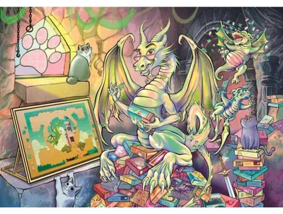 Produktbild von MAGNOLIA Puzzle Dissektologe 1000 dls