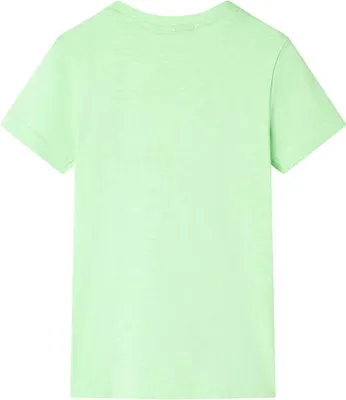 Produktbild von vidaXL Kinder-T-Shirt Neongrün 128