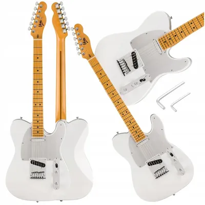 Zdjęcie produktu dla Gitara elektryczna V-TONE ETL39 WH Telecaster 4/4