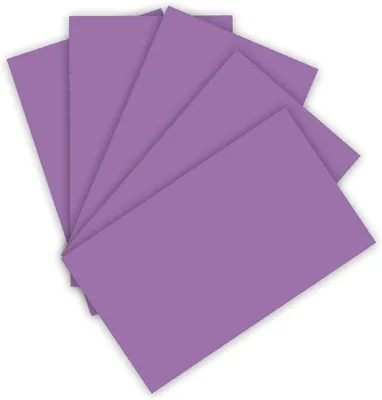 Produktbild von folia Tonpapier DIN A3 130 g/qm flieder 50 Blatt
