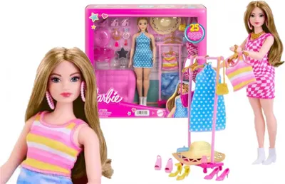 Immagine prodotto di Bambola Barbie Stylist + guardaroba HPL78