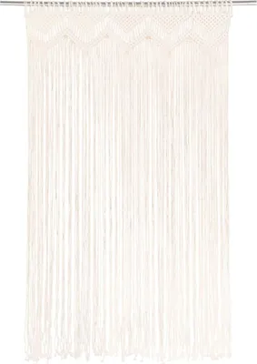 Produktbild von vidaXL Makramee Vorhang 140×240 cm Baumwolle