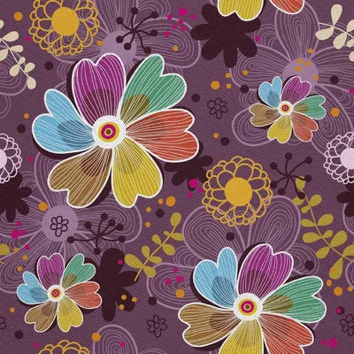 Immagine prodotto di OUTDOOR DECOSTOFFE OXFORD - Motivo floreale I DX396