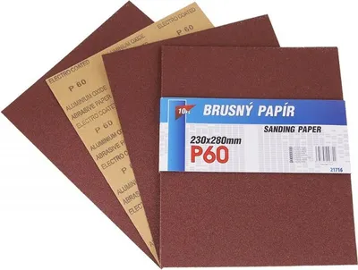 Image de Papier de verre Levior 230x280mm P60 10pcs