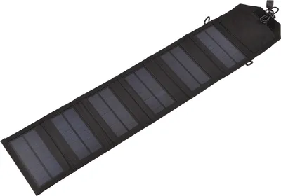 Produktbild von Tragbares 10,5-W-Solarladegeraet Faltbares Solarladegeraet mit USB-Solarpanel Tragbare Solarstromversorgung mit USB-Ausgang