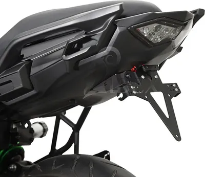 Zdjęcie produktu dla ZIEGER Classic Kompletny uchwyt tablicy rejestracyjnej kompatybilny z Kawasaki Versys 650