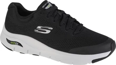 Produktbild von Skechers Arch Fit - Schwarz / Weiß Polyester Größe: 42.5 Normal