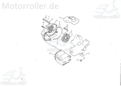 Produktbild von SMC Kreuzschlitzschraube Rex 50 Scooter Roller 50ccm 2Takt Motorroller.de Kreuzschraube Kreutzschraube Kreutzschlitzschraube 50ccm-2Takt Ersatzteil
