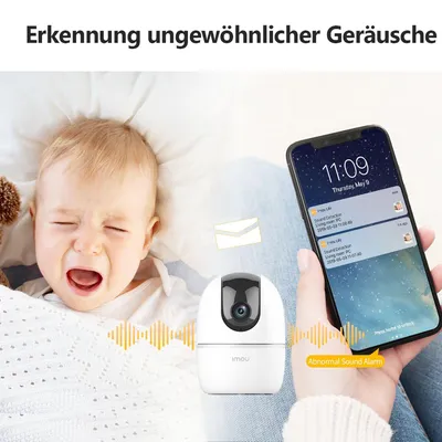 Immagine prodotto di IMOU B-V2-IMOUB-V2-IMOU IMOU IPCam Ranger A1 innen 4MP QHD LAN WLAN IR 10m weiß