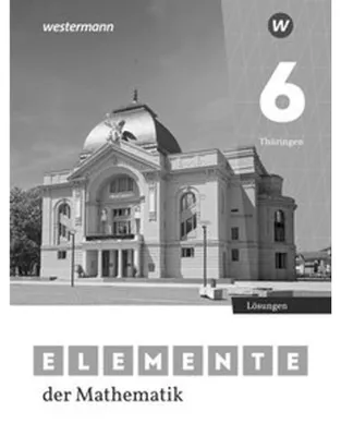 Obrázek produktu pro Elemente der Mathematik SI - Lösungen 6. Für Thüringen