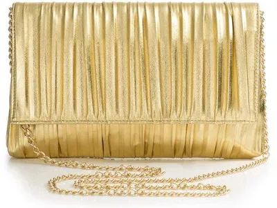 Produktbild von Elegante Abendtasche für Damen, Gold, Ketten