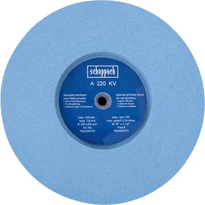 Produktbild von Scheppach Edelkorund-Schleifstein Ø 250 x 62 x 12 mm K 220