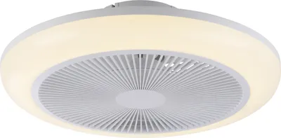 Produktbild von JUST LIGHT LED-Deckenleuchte 14623-16, mit Ventilator, 22W, 3000lm, CCT, RGB, IP20, weiß