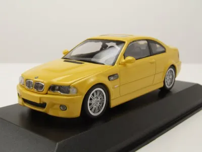 Obrázek produktu pro Maxichamps 940020021 BMW M3 E46 Coupe 2001 žlutá 1:43