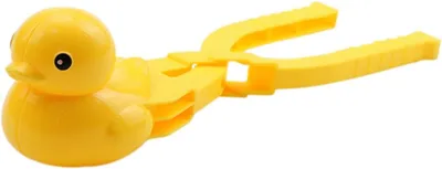 Produktbild von Schneeballzange, Sand- und Matschmodelle zum Schneeballformen, Schneeballwerkzeuge, Schneespielzeug fš¹r Jungen und M?dchen, Winter (Ente)