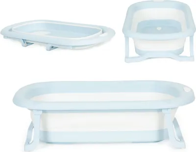 Produktbild von ECOTOYS Faltbarer Waschtisch, blau