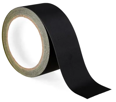 Productafbeelding van Reparatielint voor boeken - Zelfklevend textielband - Voor het repareren en afdichten van boeken - Zwart, 50 mm x 10 m