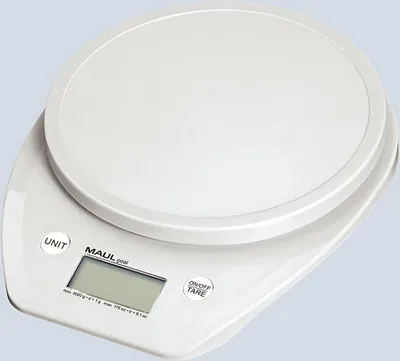 Obrázok produktu pre Listová váha MAUL MAULgoal 5 kg batéria biela