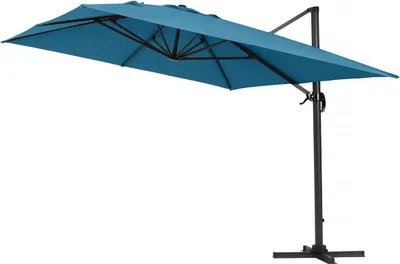 Image de Parasol déporté "Sun 4" - 3 x 4 m - Bleu