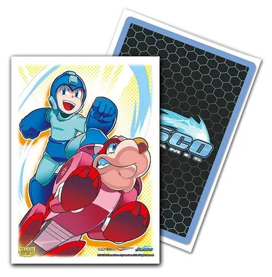 Produktbild von 100 Dragon Shield Classic Art Sleeves - Mega Man and Rush