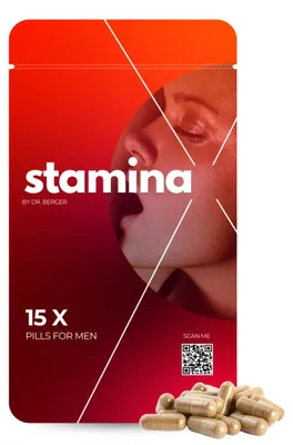 Produktbild von STAMINA - Natürliche Unterstützung für männliche Vitalität und Ausdauer - Mit Maca, Tribulus, L-Arginin & Zink für Testosteron - Für intime Momente