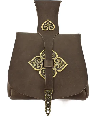 Produktbild von Wikinger Gürteltasche Birka oder Ås Tasche Braun