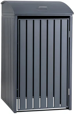 Produktbild von CLP Mülltonnenverkleidung Holly,anthrazit 68x80x131 cm