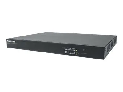 Image de Intellinet 561440 Intellinet Switch 16 Port Managed AV PoE 2x SFP Uplink