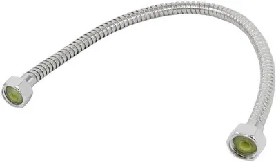 Productafbeelding van Doucheslang - Badkamer slang - Douchen - Roestvrij staal - 50 cm - Zilver