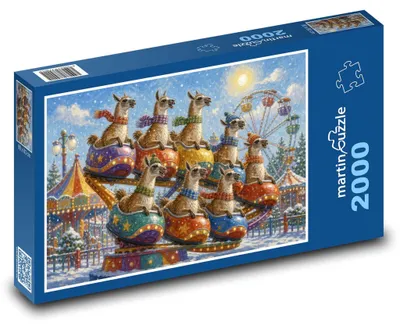 Obrázok produktu pre Puzzle 2000 Guanako na jarmoku - martinpuzzle