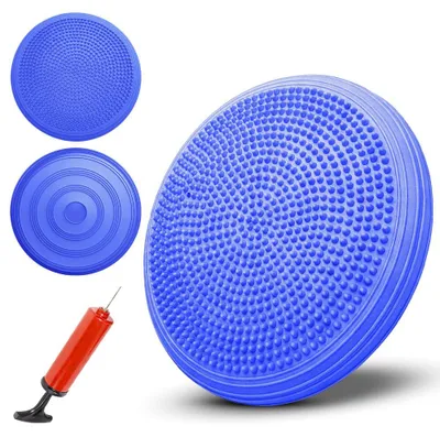 Imagen del producto de Cojín inflable, 34 cm, cojín de equilibrio para entrenamiento de equilibrio