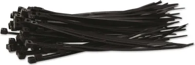 Produktbild von KSS Kabelbinder-Sortiment Polyamid 6.6, schwarz, 160x4,8, UV-beständig, 100 Stück
