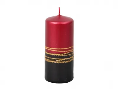 Obrázok produktu pre Nohel Garden Candle LUMINA GOLD Cylindrická metalická lesklá d6x13cm