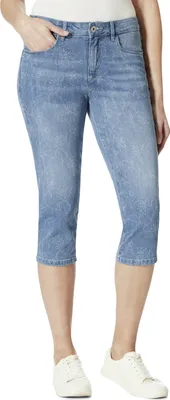 Produktbild von Stooker Women TAHITI PRINT Damen 7/8-Hose Capri Slim Fit 46 flower discharge
