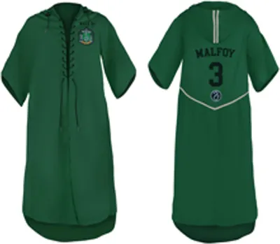 Immagine prodotto di Cinerepliche Harry Potter Personalizzabile Vestaglia Quidditch Serpeverde Taglia XS HPE5601-SQXS